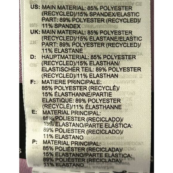 NWT Reebok X Cardi B High-Rise Purple Leggings Large - Picture 8 of 9